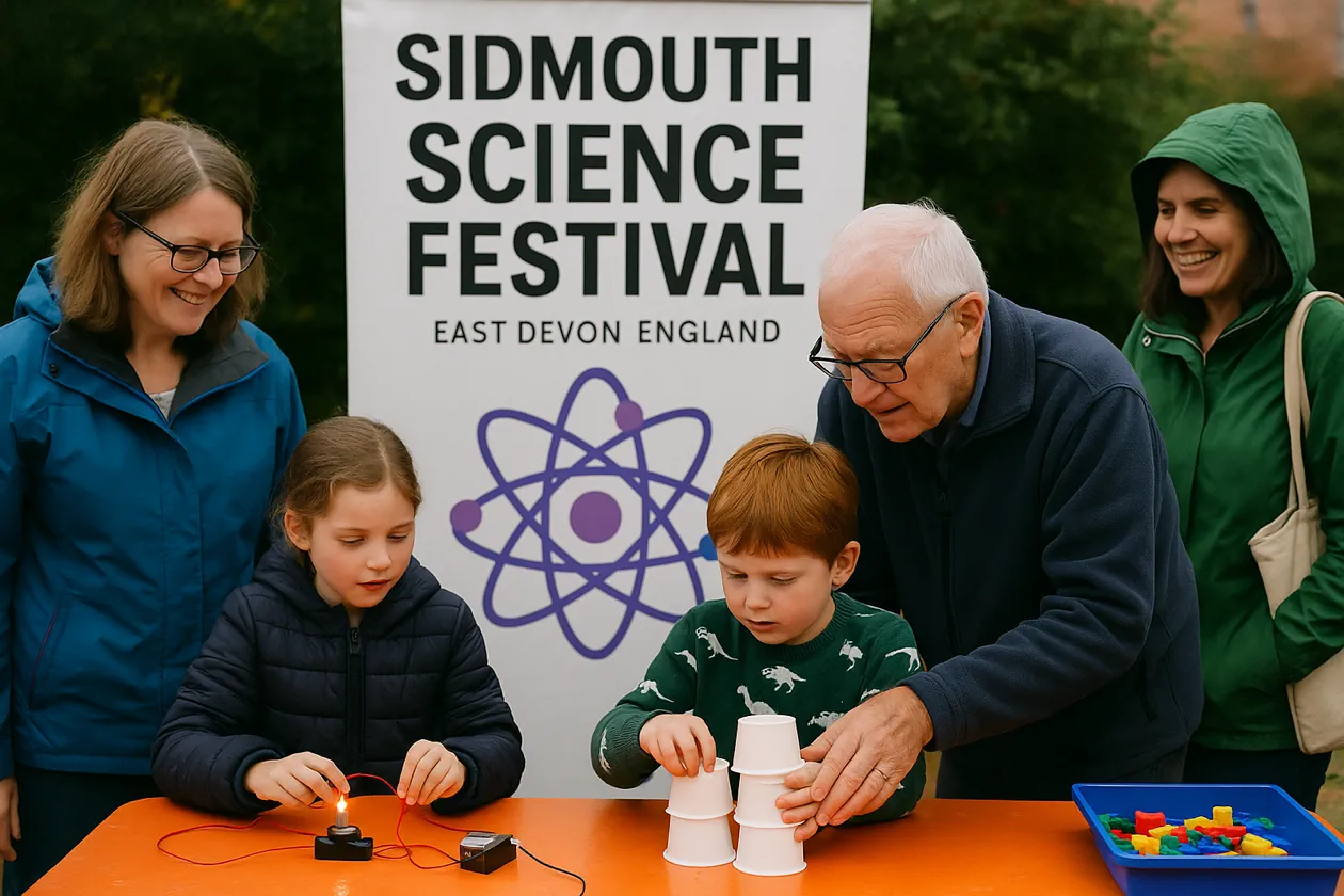 Sidmouth Science Festival hands-on activities and family fun