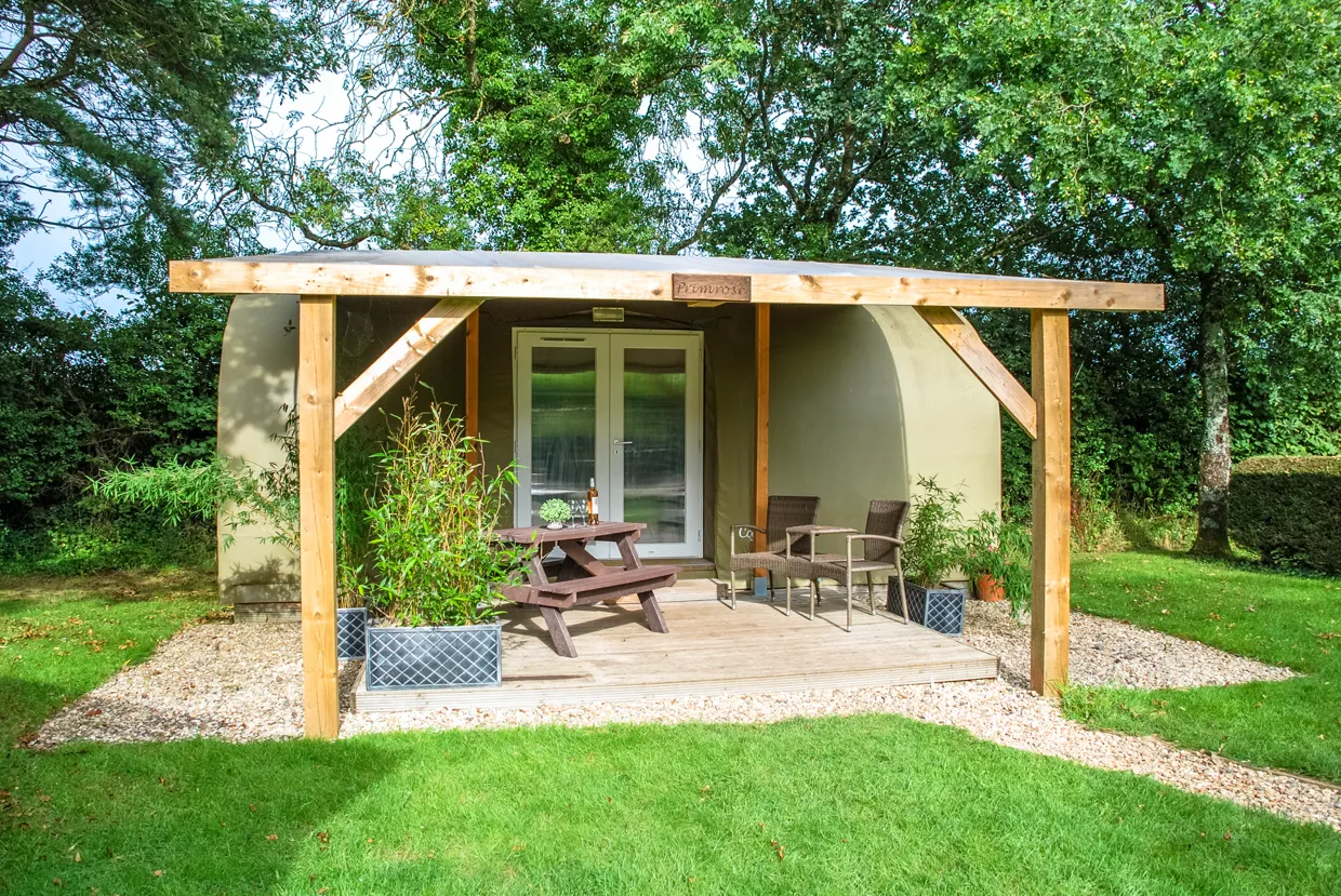 Oakdown Holiday Park Glamping near Sidmouth East Devon Premier Pods