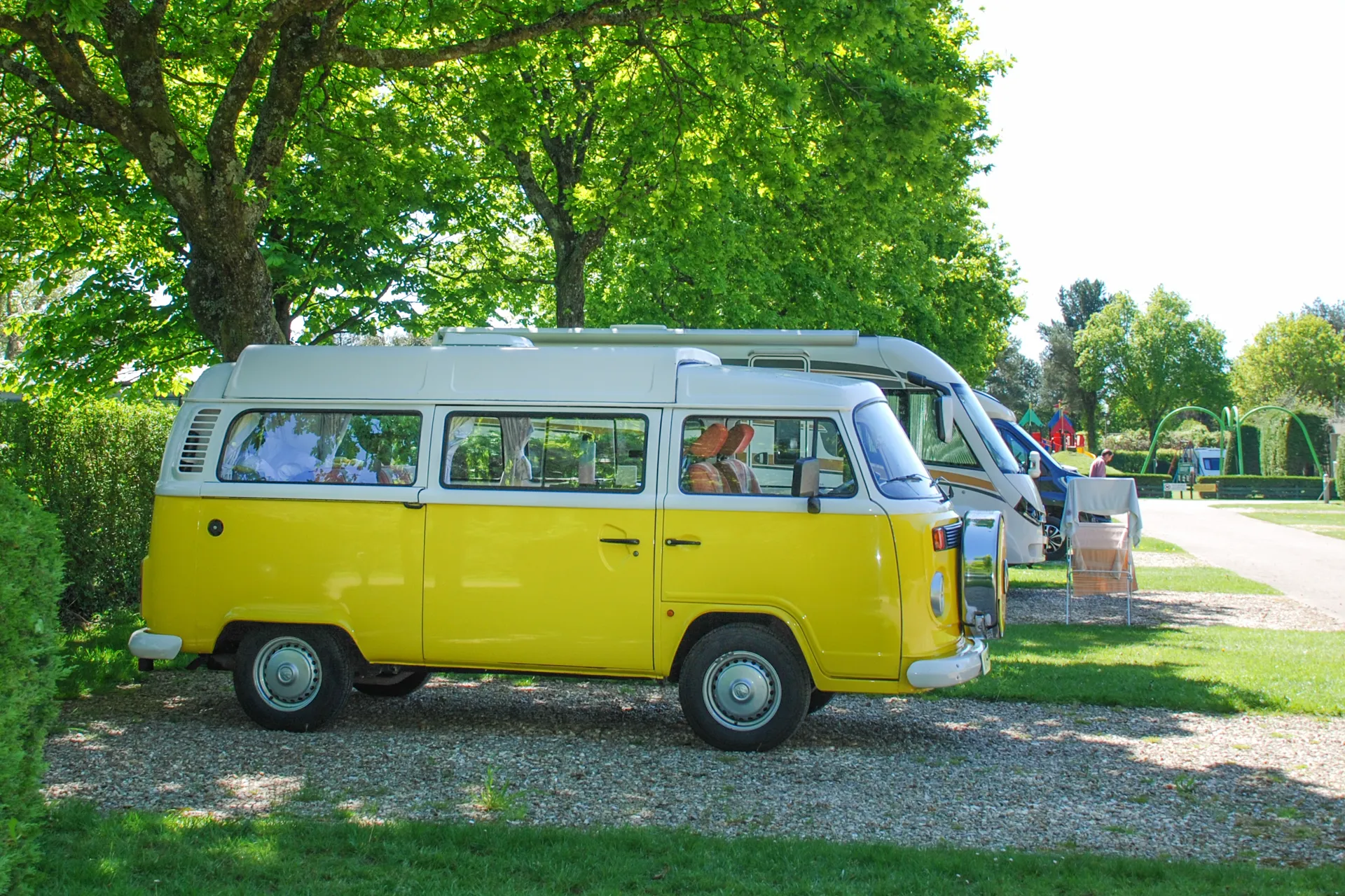 Oakdown Holiday Park Near Sidmouth East Devon Camper vans are very welcome