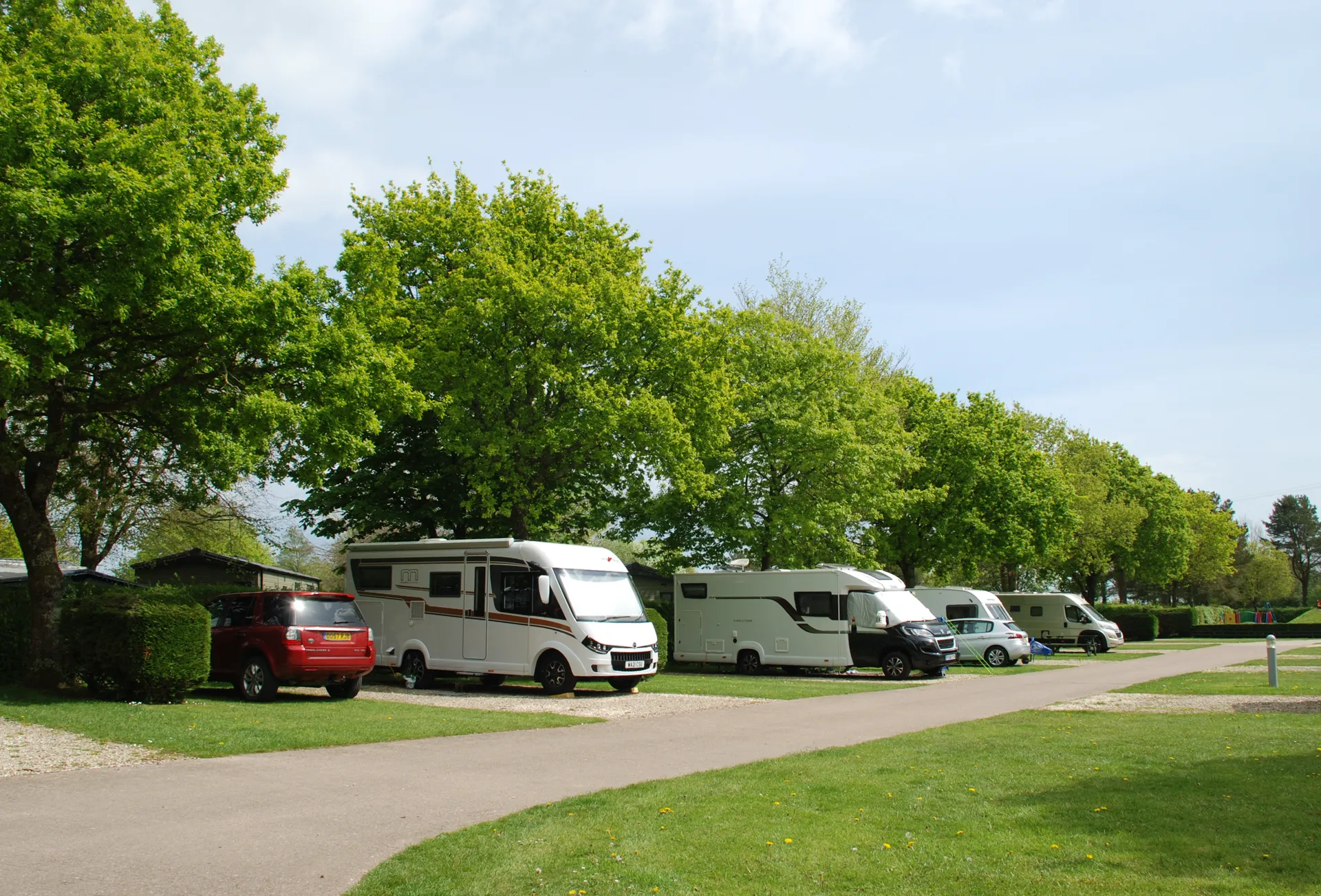 Oakdown Holiday Park nr Sidmouth East Devon Plenty of room and space to enjoy your holiday